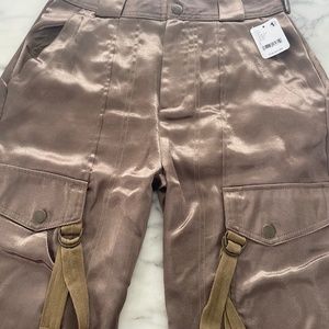 Free People Tried to Tell You satin cargo pants